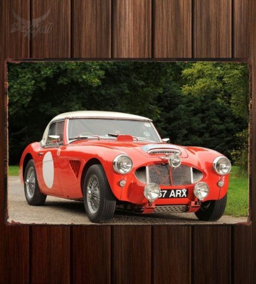 Металлическая табличка Austin Healey 3000 Rally Car (MkII)